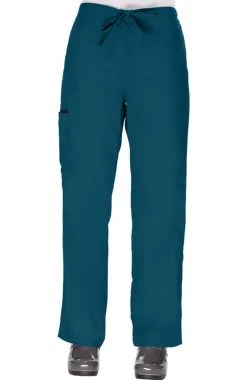 AllHeart Women's Drawstring Cargo Scrub Pant