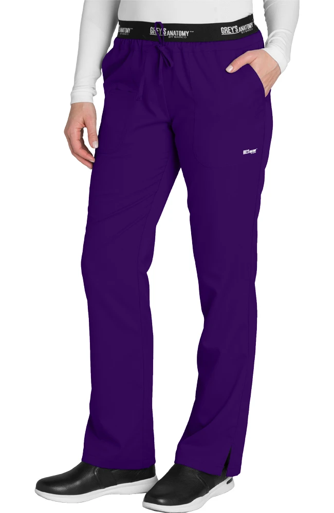 Grey's Anatomy Clearance Women's Straight Leg Drawstring Scrub Pant