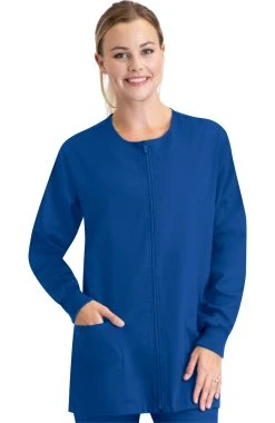 Barco Uniforms Unisex Valor Solid Scrub Jacket