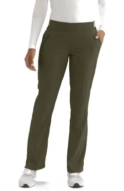 Grey's Anatomy Clearance Women's Logo Waist Boot Cut Scrub Pant