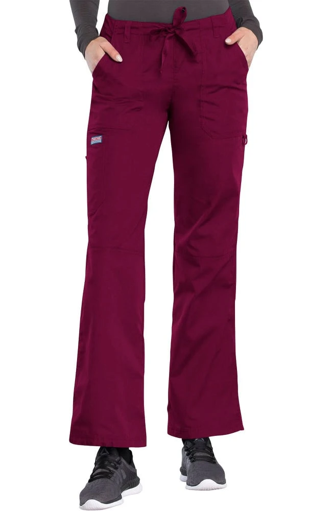 Cherokee Workwear Women's D-Ring Cargo Scrub Pants