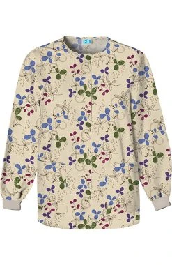 Cherokee Clearance Women's Crew Neck Floral Print Jacket
