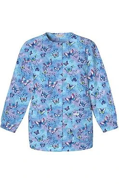 Cherokee Clearance Women's Crew Neck Fly By Night Print Jacket