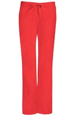 Code Happy Clearance Women's Mid-Rise Flare Leg Drawstring Scrub Pant