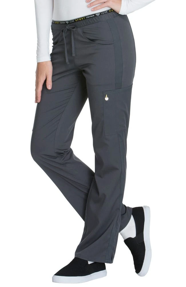 Cherokee Clearance Women's Logo Elastic Waist Scrub Pant