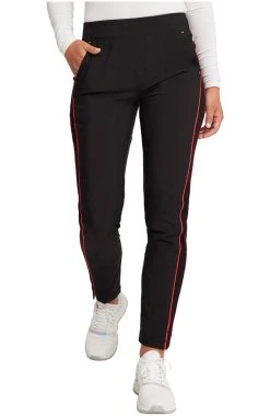 Cherokee Women's Peanuts Mid Rise Pull-On Scrub Pant