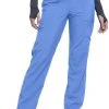 Cherokee Women's Mid Rise Tapered Leg Pull-On Scrub Pant