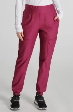 Cherokee Women's Mid Rise Tapered Leg Scrub Pant