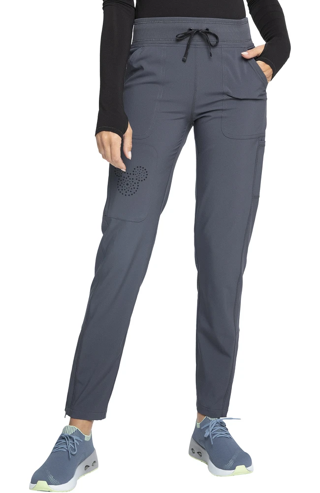 Cherokee Clearance Women's Tapered Zip Scrub Pant
