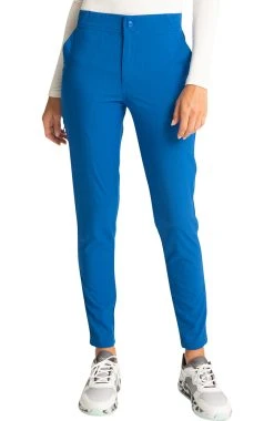Cherokee Clearance Women's Zip Fly Tapered Leg Scrub Pant