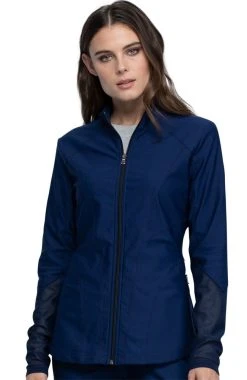 Cherokee Women's Zip Front Scrub Jacket