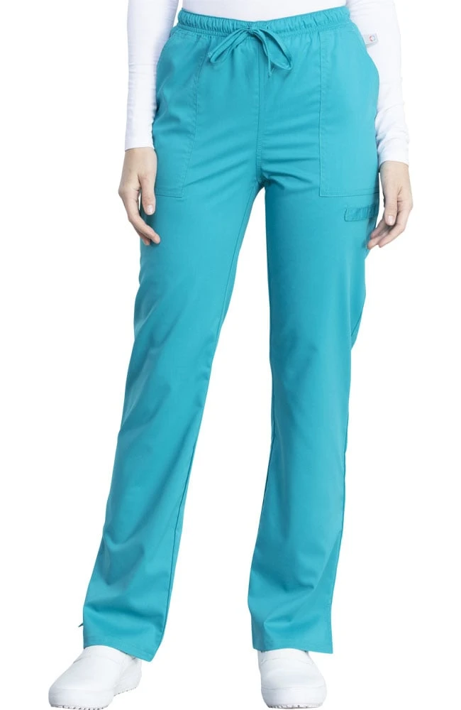 Cherokee Workwear Women's Mid Rise Scrub Pant