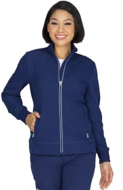Healing Hands Clearance Women's Carly Solid Scrub Jacket