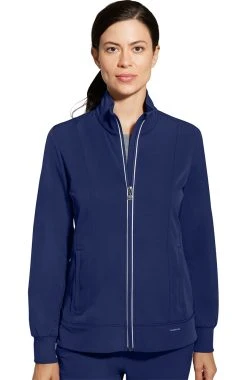 Healing Hands Women's Carly Stand Collar Jacket