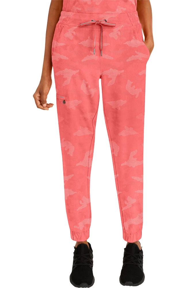 Healing Hands Clearance Women's Tate Camo Jogger Scrub Pant