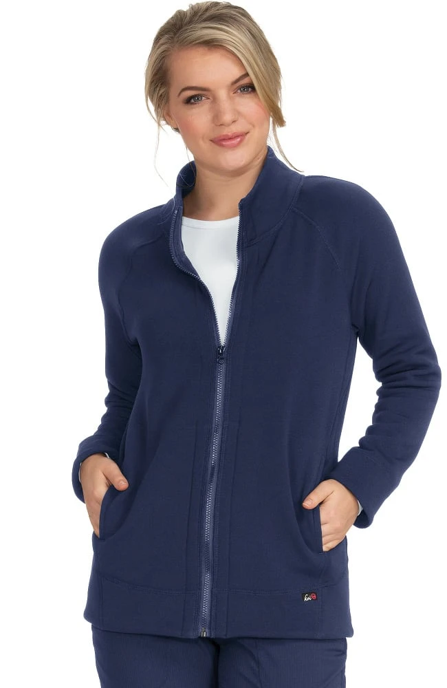 Koi Women's Wellness Solid Scrub Jacket