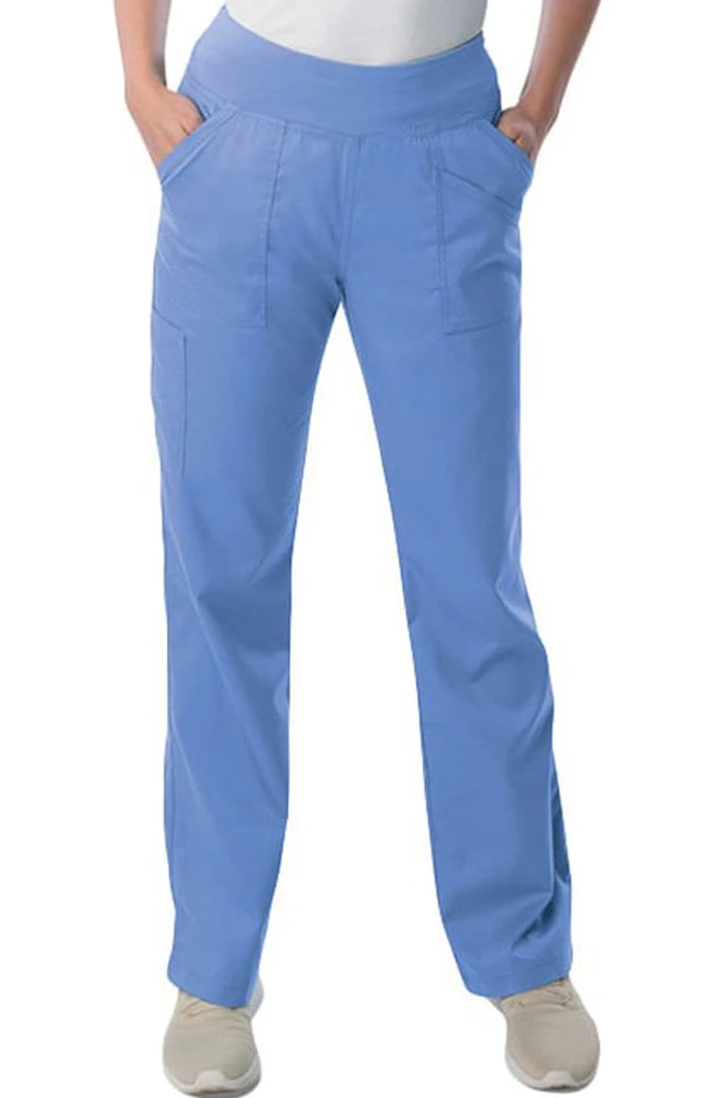 Landau Women's Modern Yoga Waistband Cargo Scrub Pant