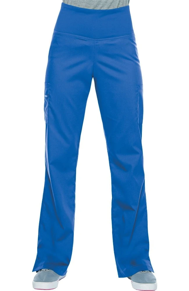 Landau Clearance Women's Straight Leg Cargo Scrub Pant