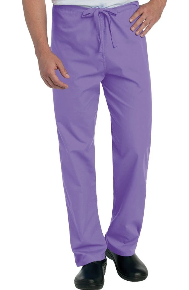 Landau Clearance Unisex Classic Fit Reversible Drawstring Scrub Pants