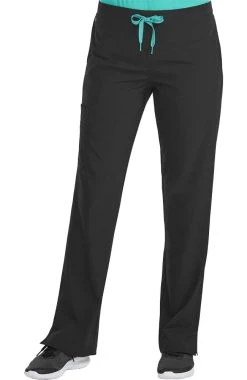 Med Couture Women's Drawstring Cargo Pocket Scrub Pant