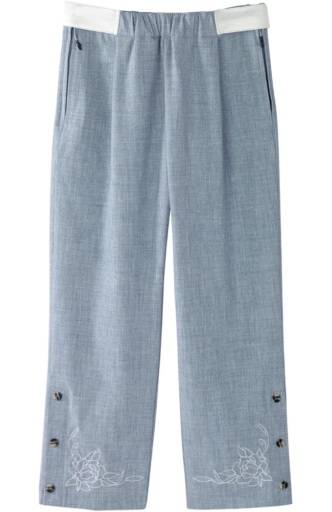 Silverts Clearance Women's Side Zip Capri Pant