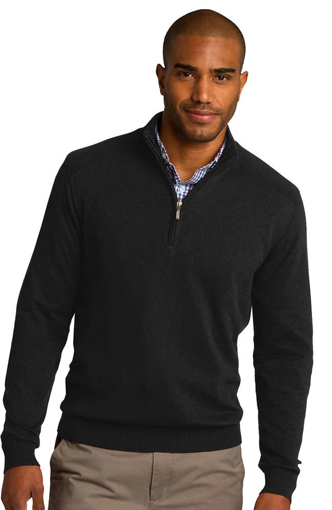 Port Authority Unisex ½ Zip Knit Pullover