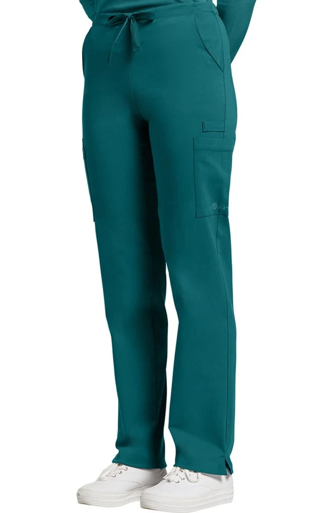 White Cross Clearance Women's Drawstring Cargo Scrub Pant