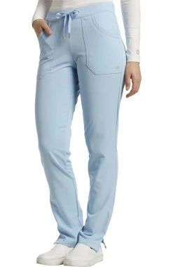 White Cross Women's Soft Drawstring Straight Leg Scrub Pant