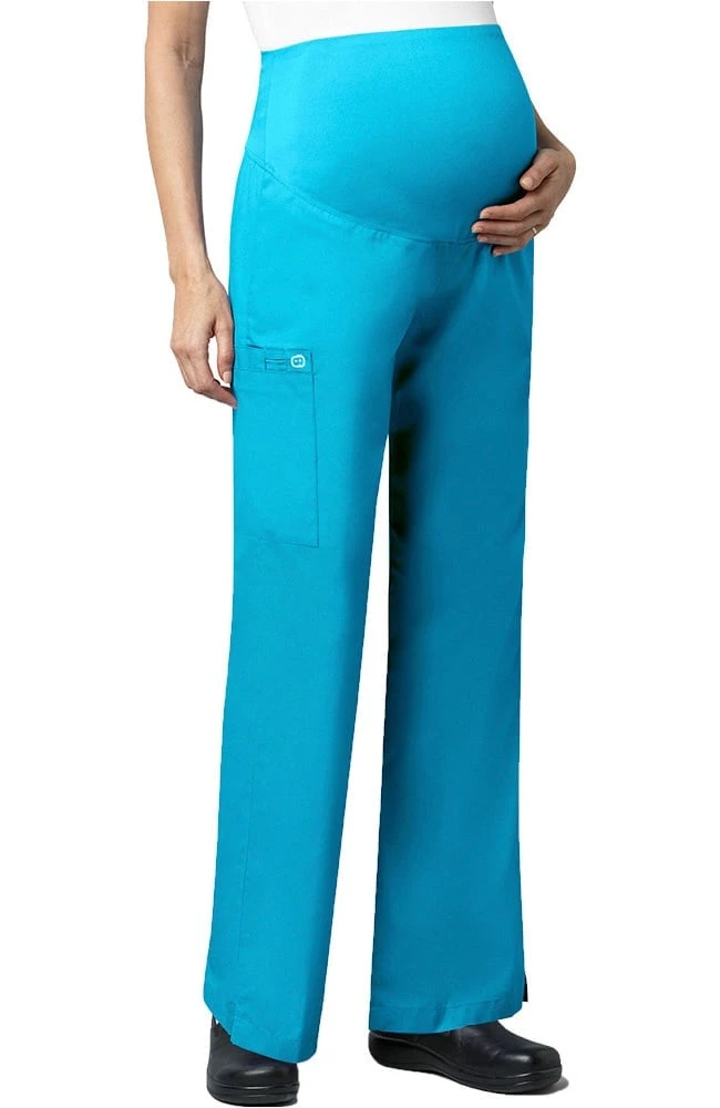 WonderWORK Clearance Women's Maternity Cargo Scrub Pant
