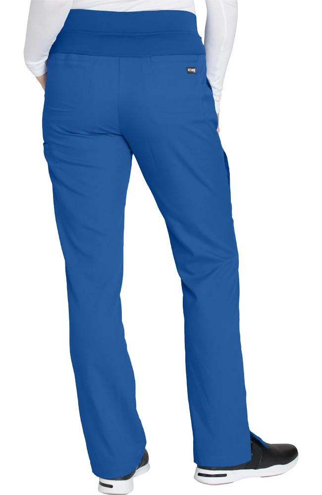 Grey's Anatomy Women's Side Panel V-Neck Scrub Top & 6-Pocket Scrub Pant - Image 2