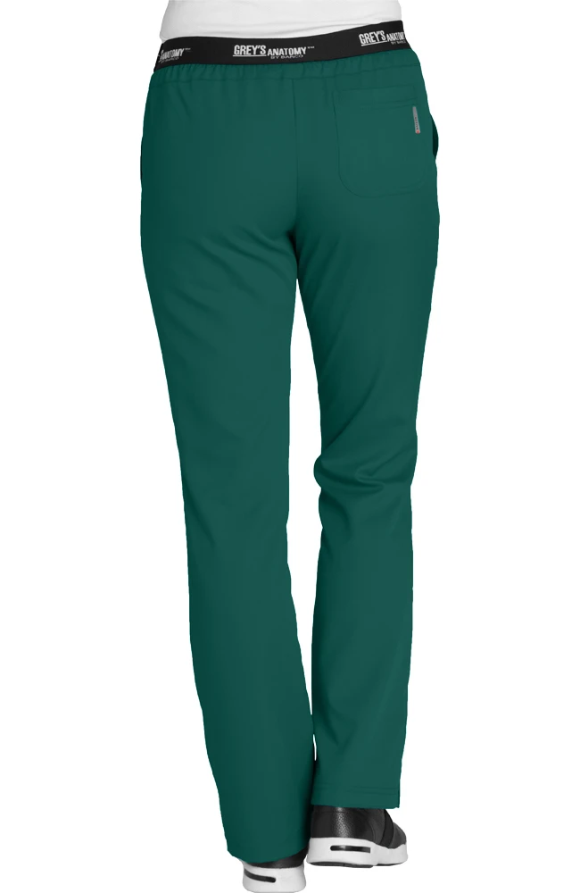 Grey's Anatomy Clearance Women's Straight Leg Drawstring Scrub Pant - Image 2