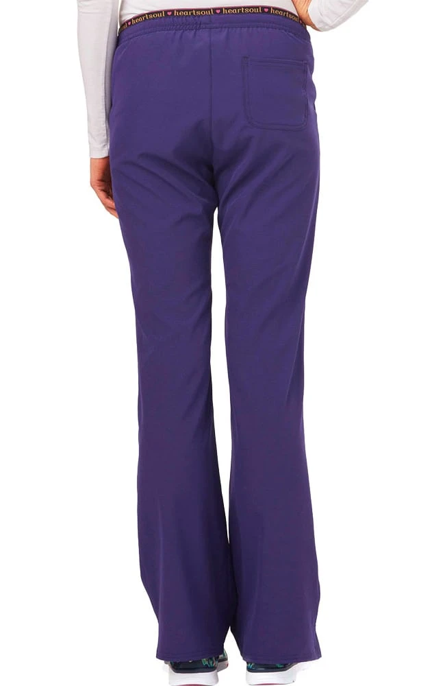 Heartsoul Clearance Women's Heart Breaker Drawstring Scrub Pant - Image 2