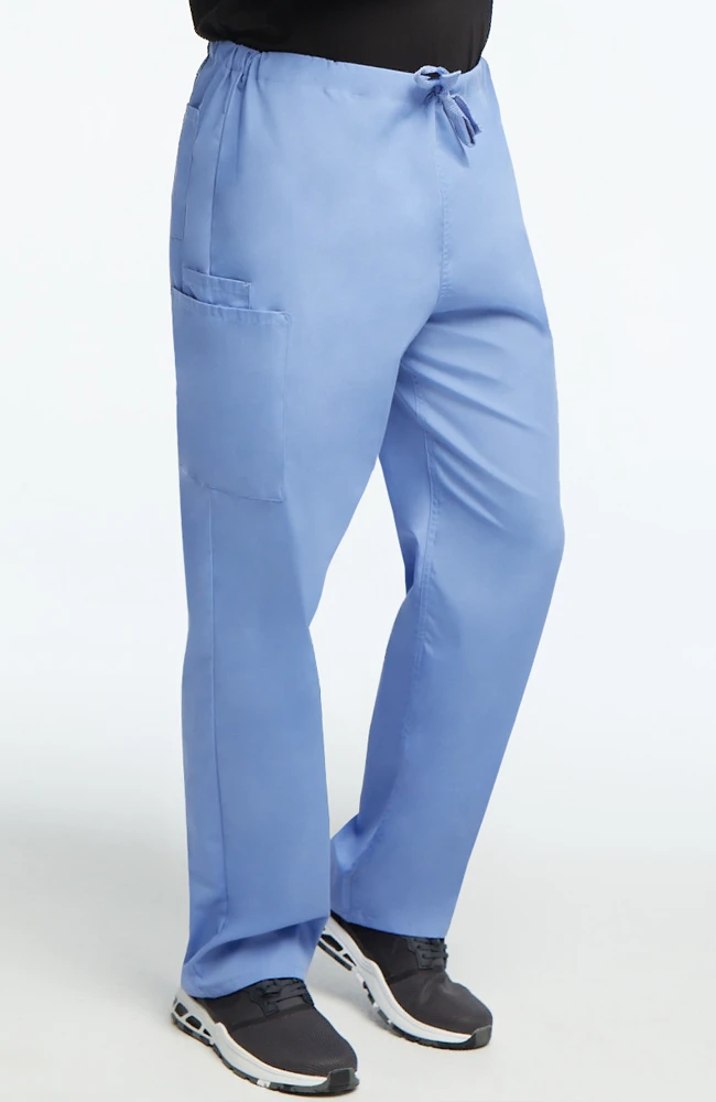 Cherokee Workwear Unisex Drawstring With Cargo Pocket Scrub Pants - Image 2