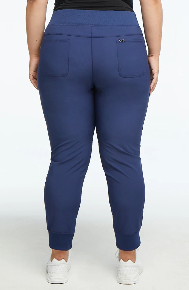 Cherokee Clearance Women's Elastic Waistband Tapered Jogger Scrub Pant - Image 2