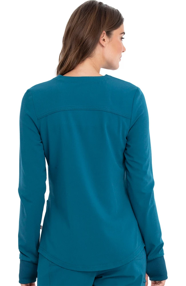 Cherokee Clearance Women's Solid Scrub Jacket - Image 2