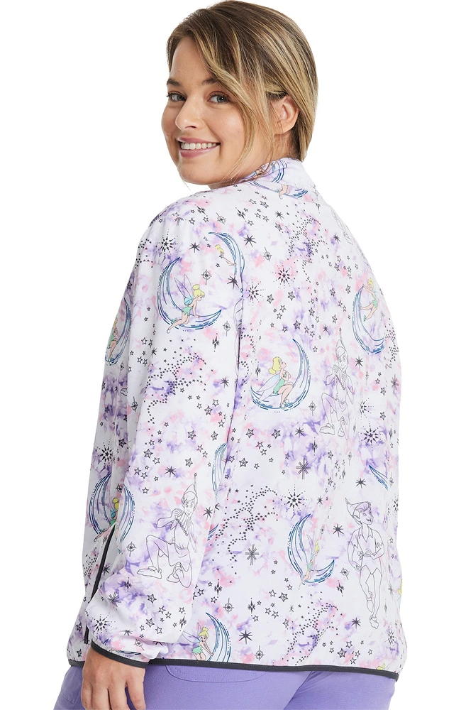Heartsoul Women's Packable Starlight Tink Print Scrub Jacket - Image 2