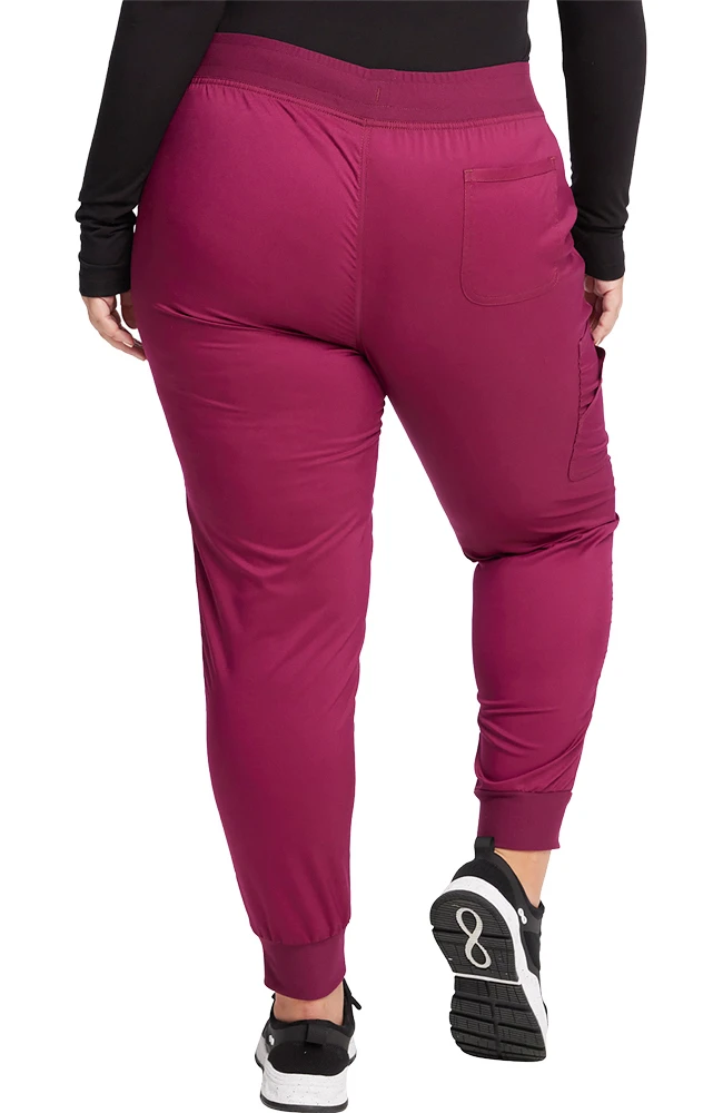 Cherokee Workwear Women's Mid Rise Jogger Scrub Pant - Image 2
