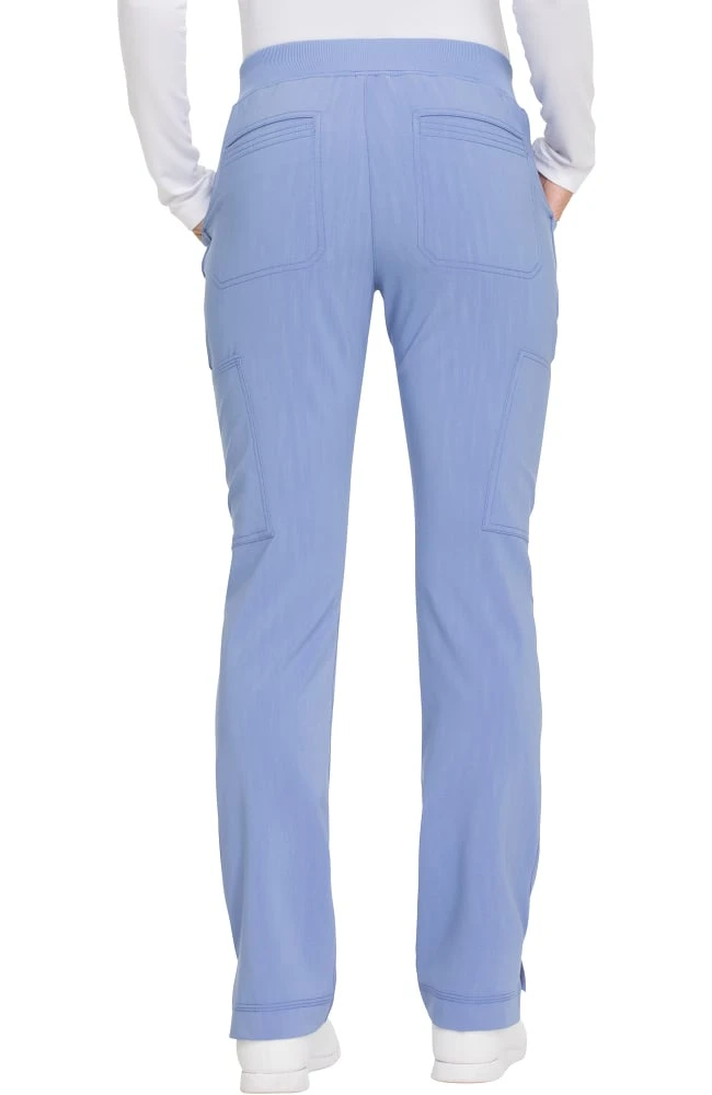 Dickies Clearance Women's Knit Elastic Waistband Tapered Leg Scrub Pant - Image 2