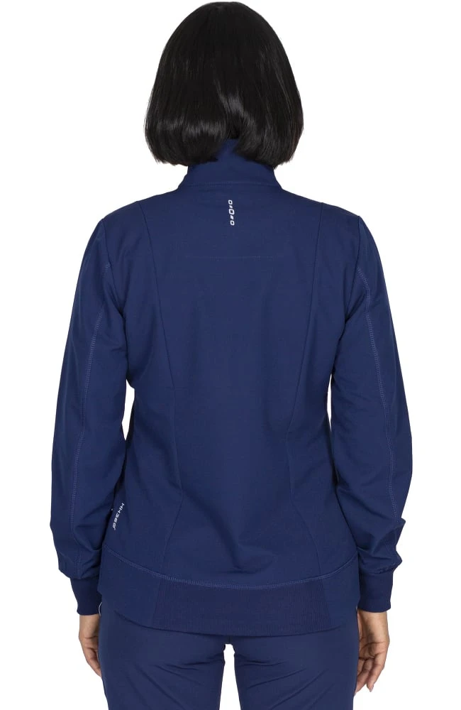 Healing Hands Clearance Women's Carly Solid Scrub Jacket - Image 2