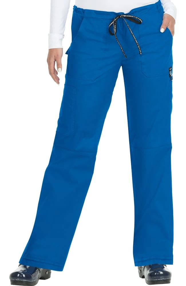 Koi Clearance Women's Lindsey 3.0 Drawstring Cargo Scrub Pant - Image 2