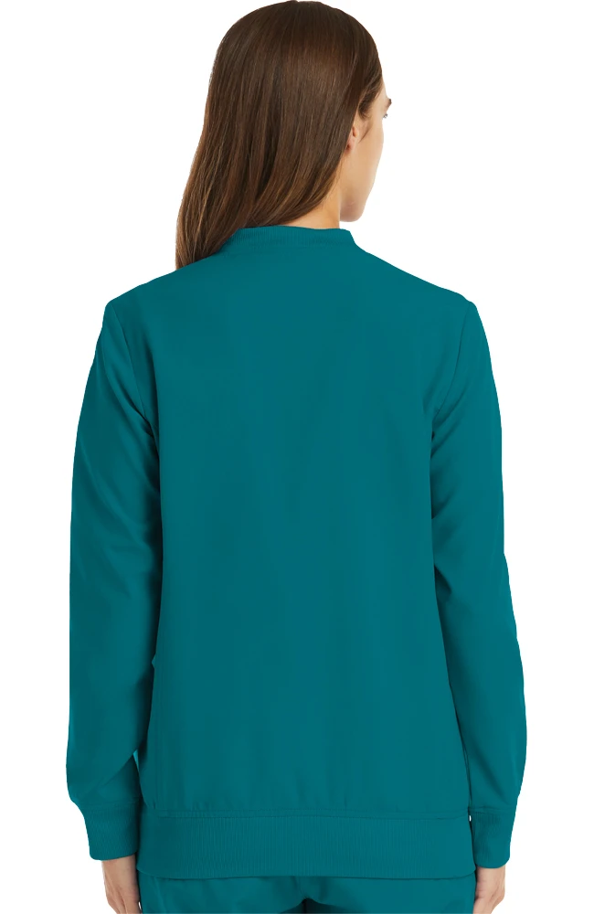 Maevn Uniforms Clearance Women's Warm Up Zip Scrub Jacket - Image 2