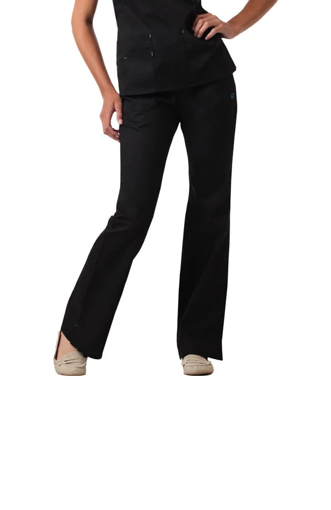 Maevn Uniforms Clearance Women's Multi Pocket Flare Leg Scrub Pant - Image 2