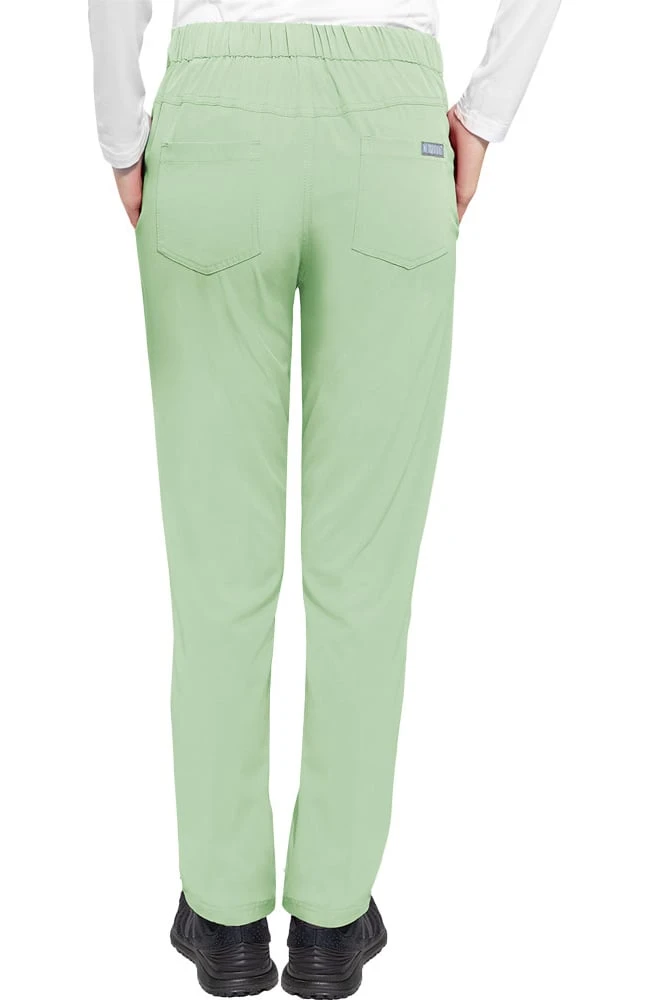 Med Couture Clearance Women's Fitted Trouser Scrub Pant - Image 2
