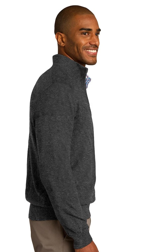 Port Authority Unisex ½ Zip Knit Pullover - Image 2