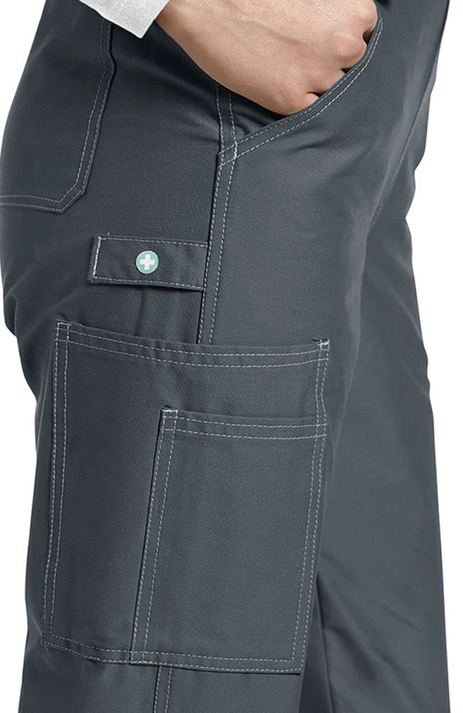 White Cross Clearance Women's Drawstring Utility Cargo Scrub Pant - Image 2