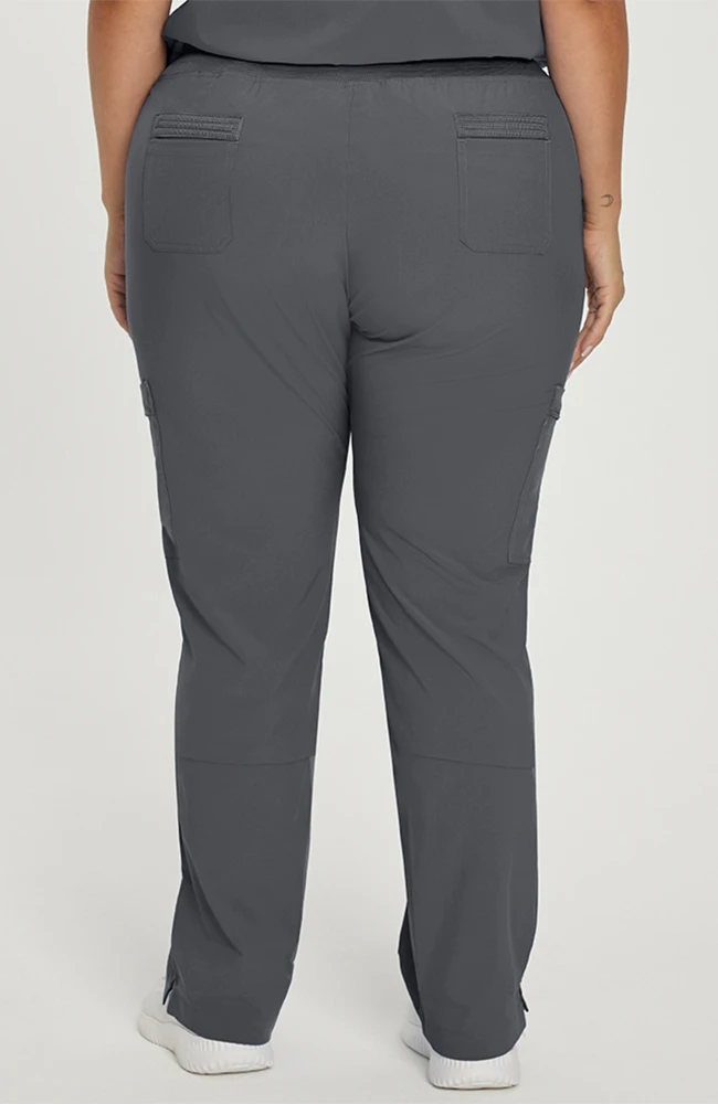 White Cross Women's Drawstring Cargo Scrub Pant - Image 2