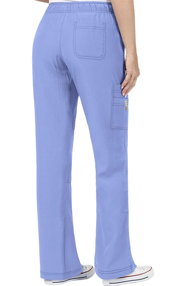 WonderWink Clearance Four-Stretch By Women's Sporty Cargo Scrub Pant - Image 2