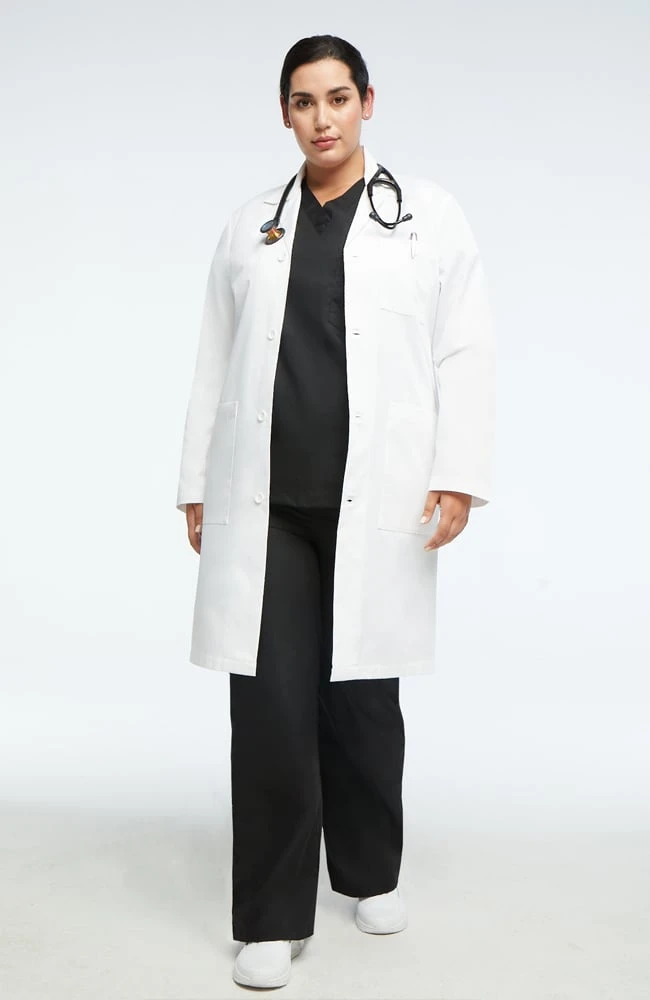 AllHeart Unisex 41" Ipad Pocket Lab Coat - Image 3
