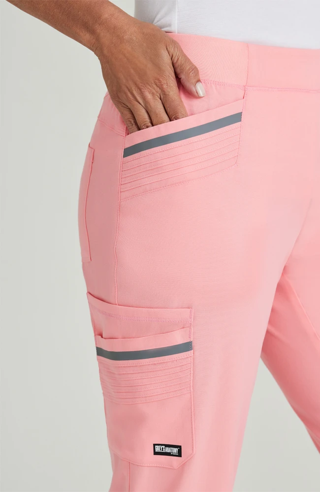 Grey's Anatomy Women's Moto Cargo Scrub Pant - Image 3