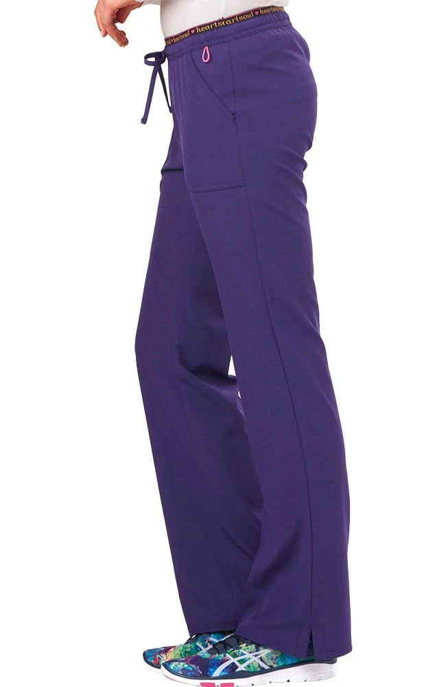 Heartsoul Women's Heart Breaker Drawstring Scrub Pant - Image 3